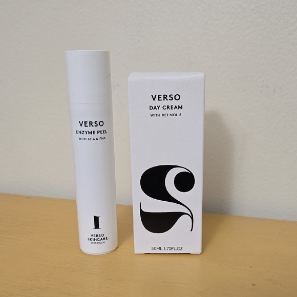 Enzyme Peel and Day Cream Set - White